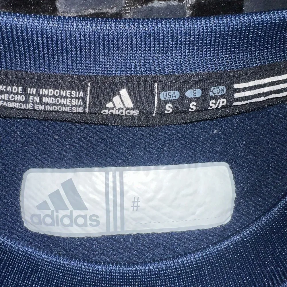 Adidas Michigan Wolverines Pullover‎ Men's Small Climalite Long Sleeve UofM